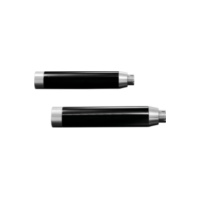 Auspuff HIGHWAY HAWK Endschalldämpfer Straight cut für Victory, schwarz HH659-1303