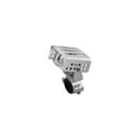Lampe Licht HIGHWAY HAWK Scheinwerfer HIGH TECH, silber
