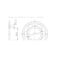 ESJOT Sprocket, 35 teeth 92-30007-35