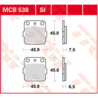 Bremsklötze TRW Lucas Bremsbelag MCB538