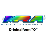 Windschild MRA Verkleidungsscheibe, für: HONDA NSR 125, schwarz, Originalform