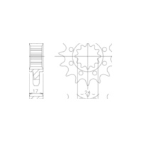 ESJOT Chain pinion, 15 teeth 92-32072-15