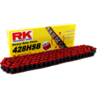 RK Standardkette rot 428 HSB Meter pro Kettenglied ohne Schloss