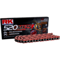RK NON O-RING CHAIN RED 520 MXZ5 METRE