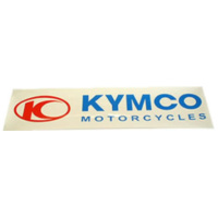 sticker for: Kymco 111x27mm transparent 10258