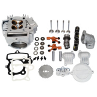 cylinder head Polini aluminum 107cc 52mm 4V for Honda XR, CRF, Polini Minicross, Minimotard 110 XP4T 119.0091