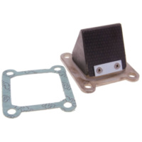 Membranblock Polini für Membran Ansaugstutzen für Piaggio Ape 50 FL, FL2, FL3, RST Mix 144.405.003