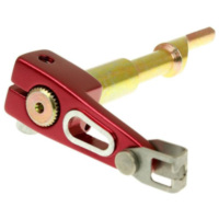 clutch release / throw-out lever TNT red for Minarelli AM5+AM6 all years 15955