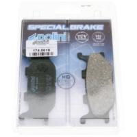 brake pads Polini organic for Italjet Jupiter, Yamaha Majesty, MBK Skyliner 174.0019