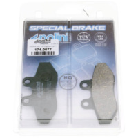 brake pads Polini organic for Yamaha Cygnus, MBK Flame 174.0077