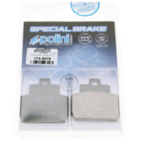 brake pads Polini organic for Piaggio Beverly 400, X-Evo, MP3, X8, X9 174.0079