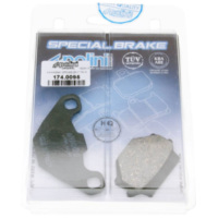 brake pads Polini organic for Kymco Agility 16 inch, Kawasaki GPZ 400, ZX-7 750 R 174.0095