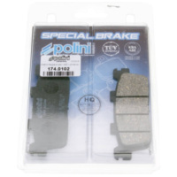 brake pads Polini organic for Kymco K-XCT, People GT, S, X-Citing, New 174.0102