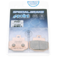 brake pads Polini sintered for Benelli, Gilera, Piaggio 174.2024