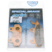 brake pads Polini sintered for Kymco, Yamaha, Hyosung 174.2064