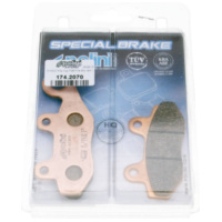 brake pads Polini sintered for Kymco, Peugeot 174.2070