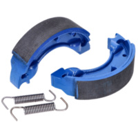Brake shoe set Polini Sport 110x25mm incl. springs for drum brake for MBK Booster, Yamaha BWs 176.0304/R