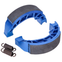 Bremsbackensatz Polini Sport 110x25mm inkl. Federn für Trommelbremse für Gilera Runner, Piaggio NRG, ZIP, Vespa S50 176.1284/R