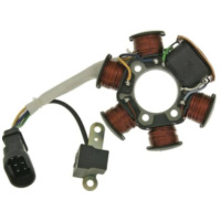 Ankerplatte Spule Lichtmaschine Stator für Piaggio, Gilera (99-) 19007