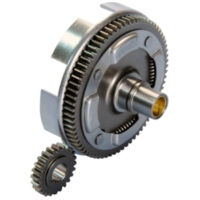 primary transmission gear up kit with clutch basket Polini 24/72 for Vespa PK, Special, XL 50, 75, 90 202.1216