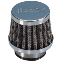 Lufi Luftfilter Polini Metal Air Filter klein 38mm gerade Chrom 203.0065