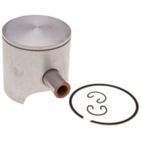 piston kit Polini 70cc 47.6mm 12mm piston pin (A) for Piaggio, Minarelli 204.0931/A