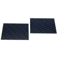 carbon fiber reed sheets Polini 0,30mm 110x100mm - universal (blue) 213.0600