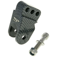 shock extender CNC 3-hole adjustable mounting carbon-look for CPI, Keeway, Generic 21338