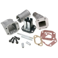 Ansaugstutzen Polini Membran 19/25,5mm für Vespa 50 PK, XL, 125 PK, XL mit CP Vergaser 215.0203