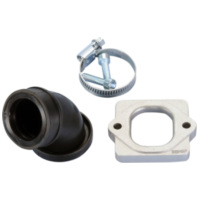 Flansch Ansaugstutzen Polini 360 30/33mm für Piaggio mit 26-28mm Mikuni VM Vergaser 215.0429