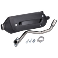 Schalldämpfer Auspuff Tecnigas New Maxi 4 für Suzuki Burgman 125, 150 25085