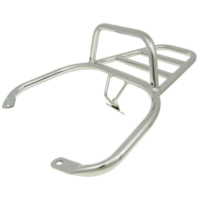 Koffer Top Case Träger / Gepäckträger Chrom für Vespa S, LX, LXV 25774