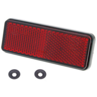 Reflektor hinten rechteckig rot 27539