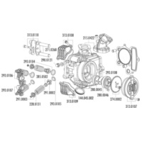 Dichtung Ventilschaft Polini für 4V Zylinderkopf für Honda XR 50, Polini XP4T 285.0502