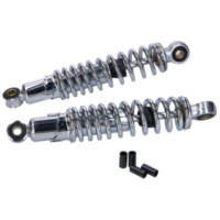 Federbein Stoßdämpfer Satz hinten 260mm Chrom 28743