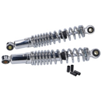 shock absorber set rear 300mm chromed 28745