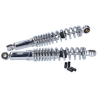 Federbein Stoßdämpfer Satz hinten 320mm Chrom 28747