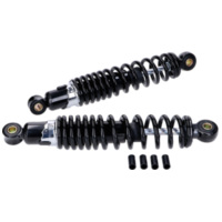 Federbein Stoßdämpfer Satz hinten 280mm schwarz 28751