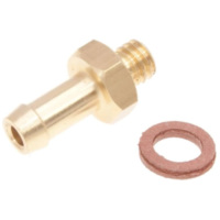 vacuum connection Polini M6x1mm inlet mixer nipple for 5mm hose 311.0101