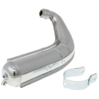 exhaust chromed for Mobylette GAC 40, 50 32038