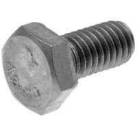 hex cap screws / tap bolts DIN933 M6x12 full thread stainless steel A2 (50 pcs) 34326