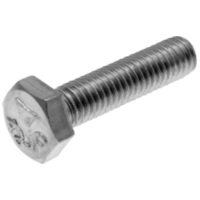 hex cap screws / tap bolts DIN933 M6x25 full thread stainless steel A2 (25 pcs) 34328