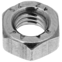 Muttern DIN934 M6 6-kant Edelstahl A2 (100 Stück) 34351
