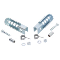 foot peg set OEM for Aprilia RX 50, SX 50, Derbi Senda, Gilera RCR, SMT 34387