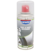 tar and resin remover spray Presto 150ml 34732-150