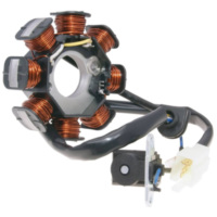 Ankerplatte Spule Lichtmaschine Stator für Peugeot Speedfight 3 50 4T, SYM Fiddle 2 50 4T 36150