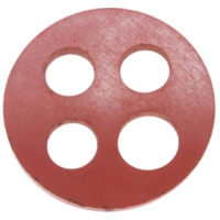 fuel tap packing / 4-hole gasket for: FKM for Vespa 50, 90, 125, ET3 36338