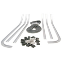 footboard trim set for LML Star 125, for: Vespa PX, PE 125, 200 36547