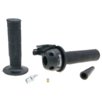 Drehgas Gasgriff Set Domino Kurzhub 3,6°/ 74mm für Aprilia SX, RX, Derbi Senda SM, R, Gilera RCR, SMT 37251