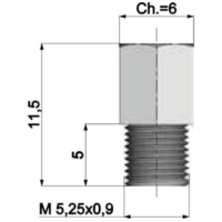 Vergaser Hauptdüse Polini für Mikuni Vergaser - 80 380.1080